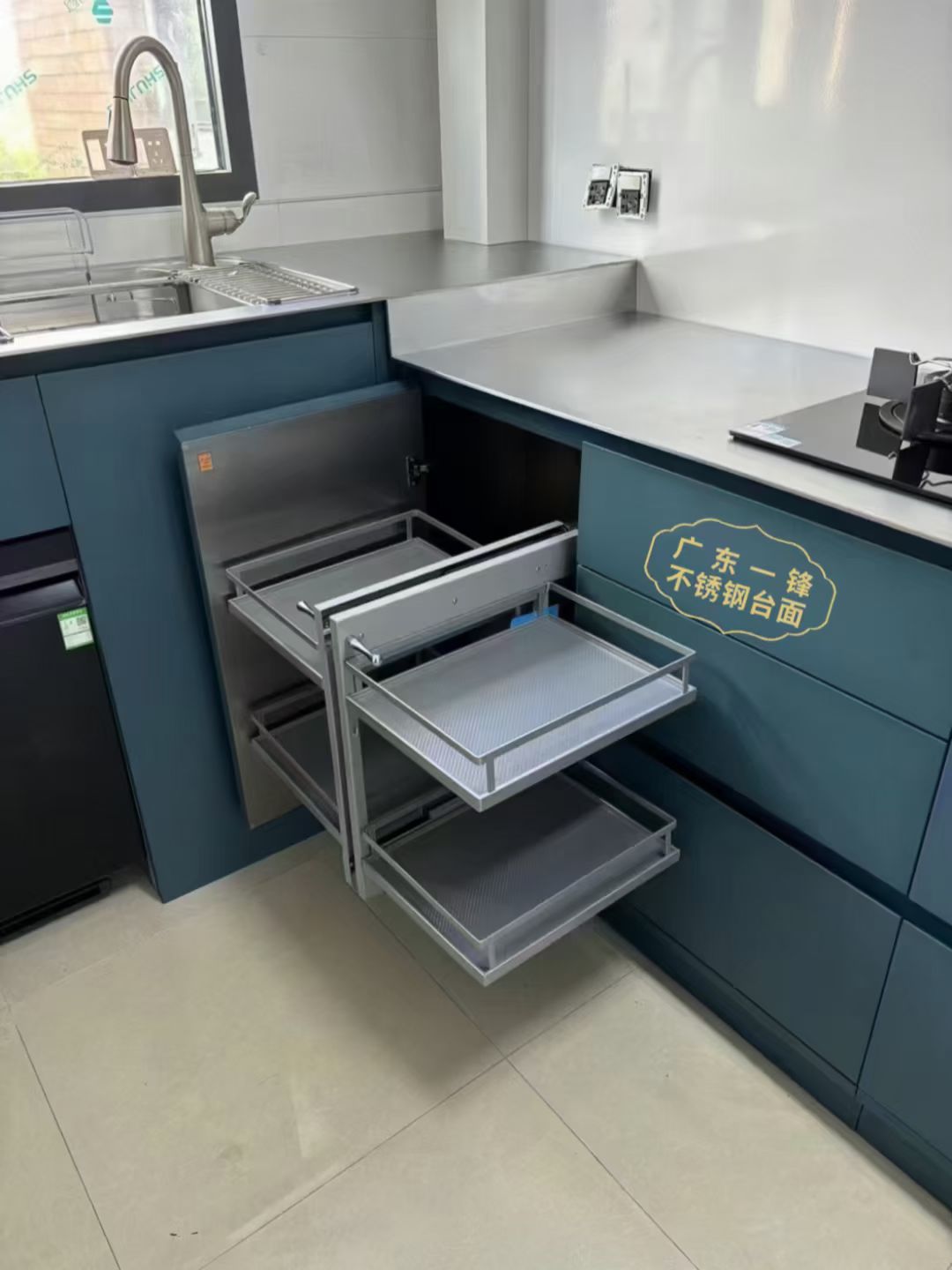 304不锈钢实心台面